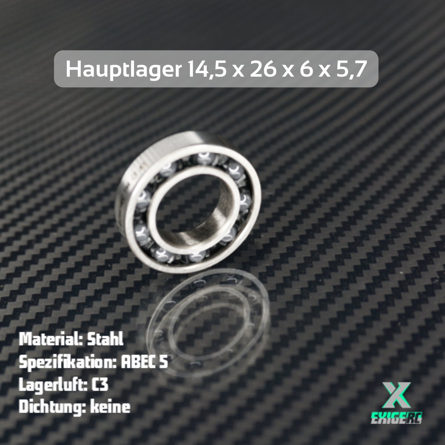 Nova Engines | Hauptlager 14,5x26x6x5,7