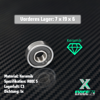 OS Max & OS Speed Vorderes Lager 7x19x6