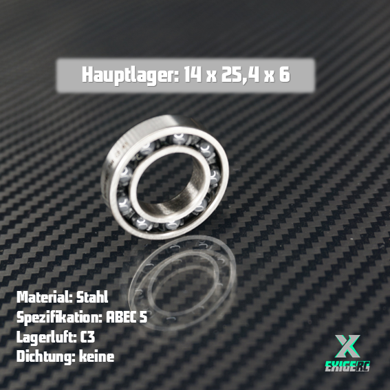 PICCO Hauptlager 14x25,4x6